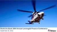 Deutsche Bank 30th Annual Leveraged Finance Conference